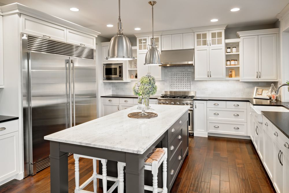 Butcher Block Kitchen Island​